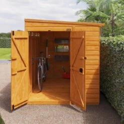 TigerFlex Shiplap Pent Security Double Door Shed 23 TigerFlex Shiplap Pent Security Double Door Shed -Auto Parts Store 736246j