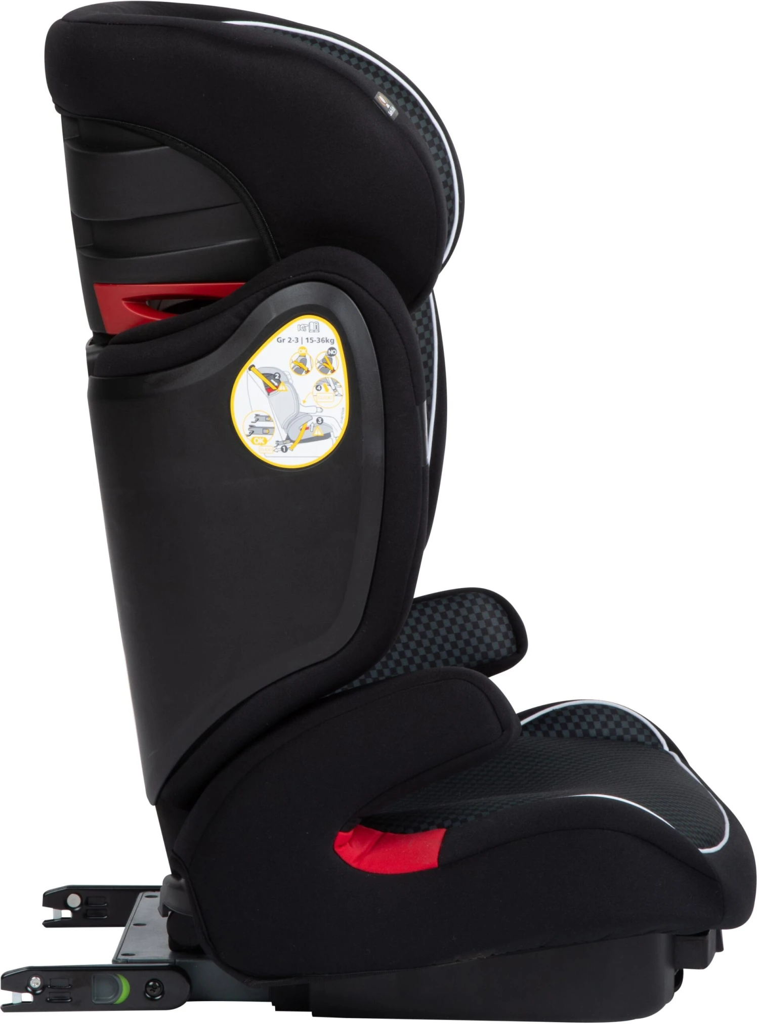 Bebeconfort Road Fix Group 2/3 Car Seat - Pixel Black 9 Bebeconfort Road Fix Group 2/3 Car Seat - Pixel Black - Image 7