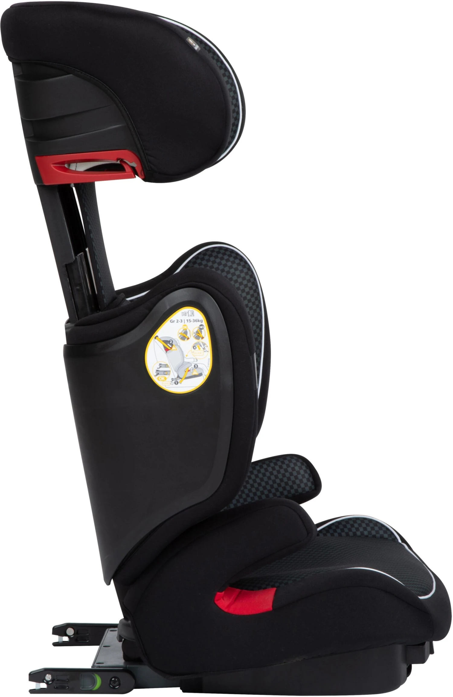 Bebeconfort Road Fix Group 2/3 Car Seat - Pixel Black 10 Bebeconfort Road Fix Group 2/3 Car Seat - Pixel Black - Image 8