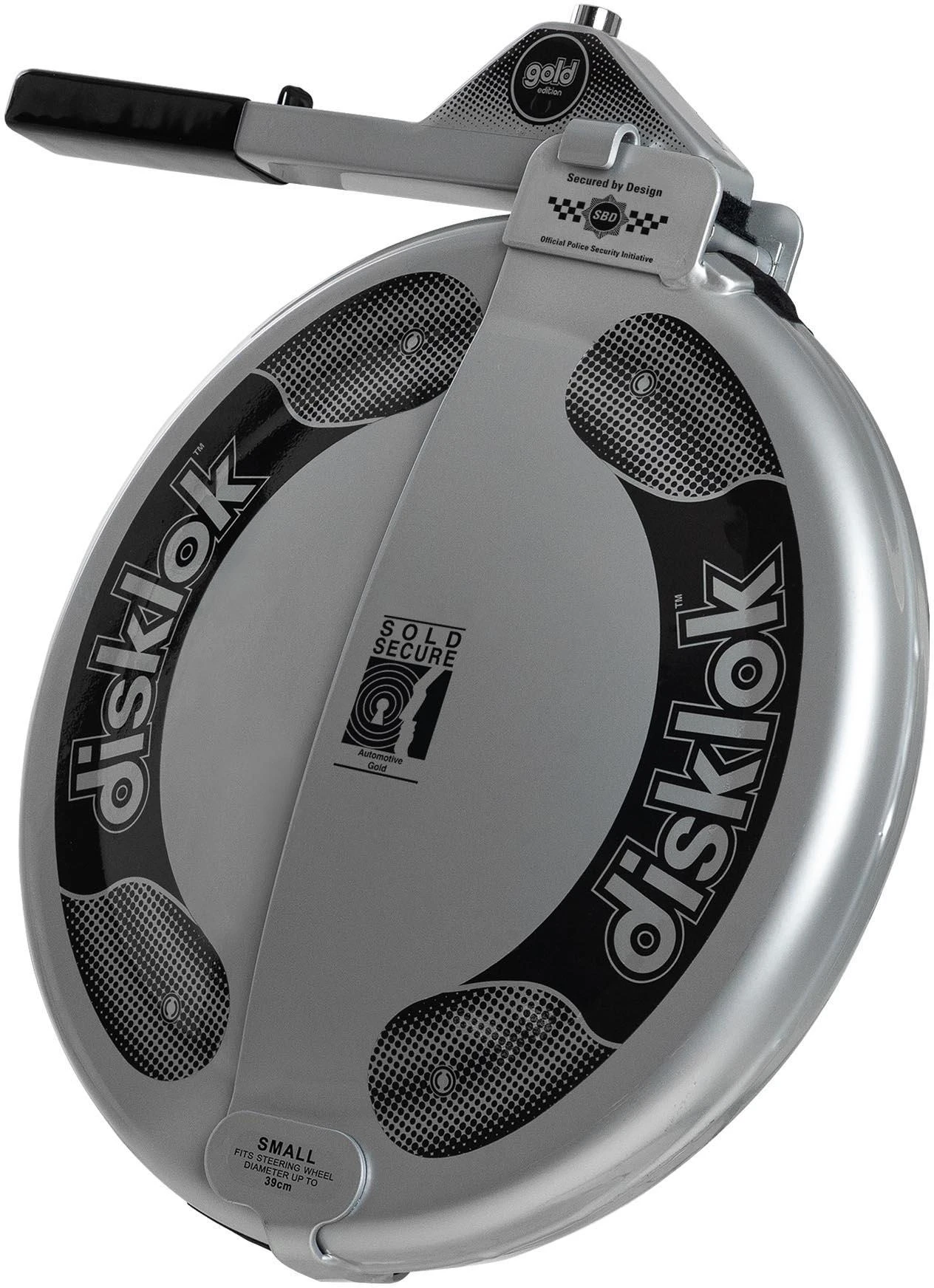 Disklok Steering Lock (Silver) Small 3 Disklok Steering Lock (Silver) Small