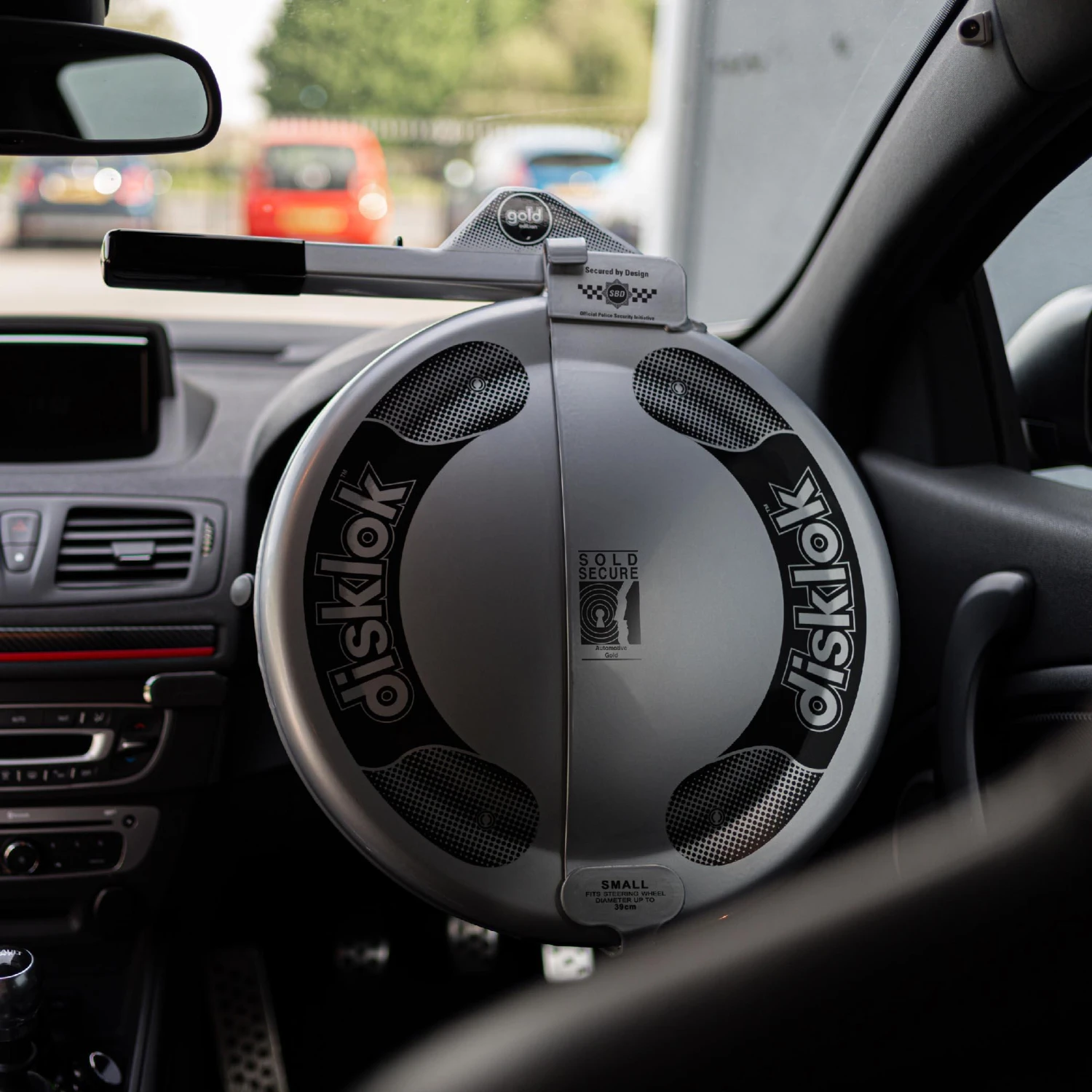 Disklok Steering Lock (Silver) Small 6 Disklok Steering Lock (Silver) Small - Image 4