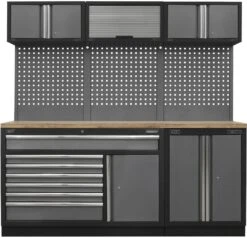 Sealey Superline Pro 2.04m Storage System - Pressed Wood Worktop