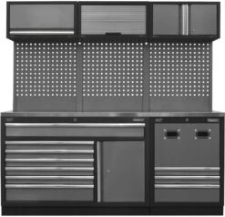 Sealey Modular Storage System Combo - Stainless Steel Worktop