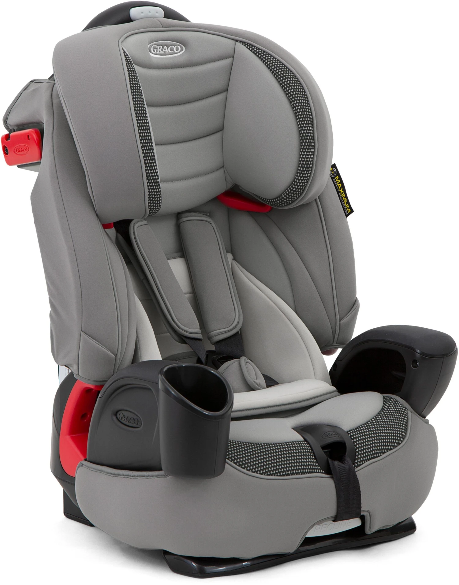 Graco Nautilus LX Group 1/2/3 Car Seat - Steeple Grey 3 Graco Nautilus LX Group 1/2/3 Car Seat - Steeple Grey