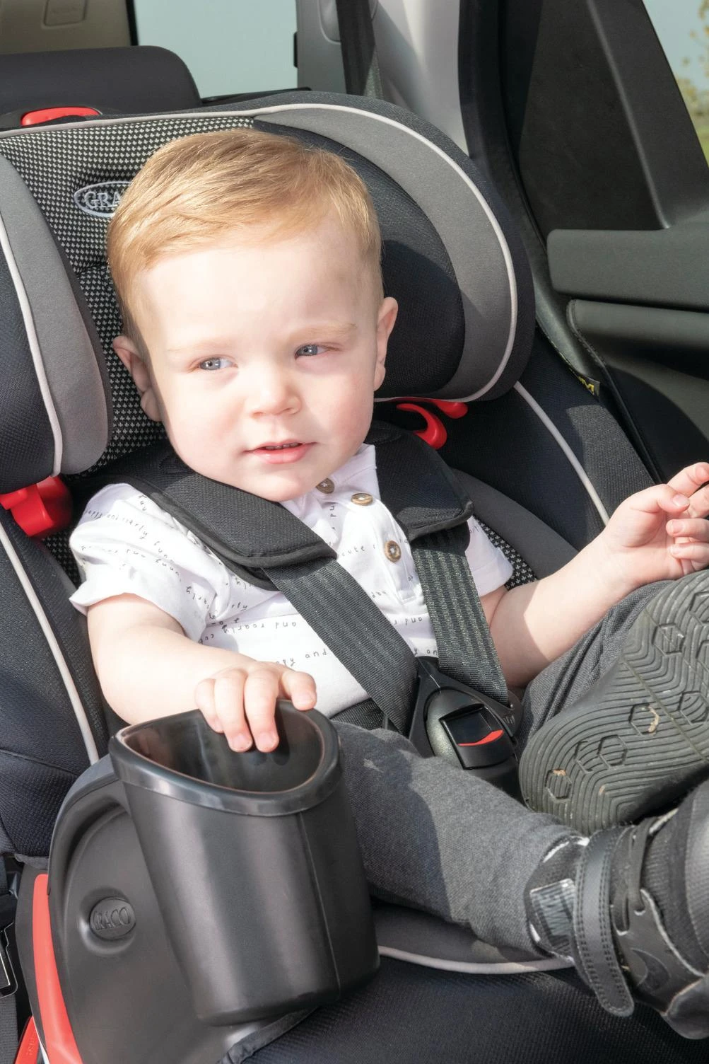 Graco Nautilus LX Group 1/2/3 Car Seat - Steeple Grey 4 Graco Nautilus LX Group 1/2/3 Car Seat - Steeple Grey - Image 2