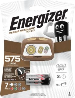 Energizer Hybrid Powered Head Torch