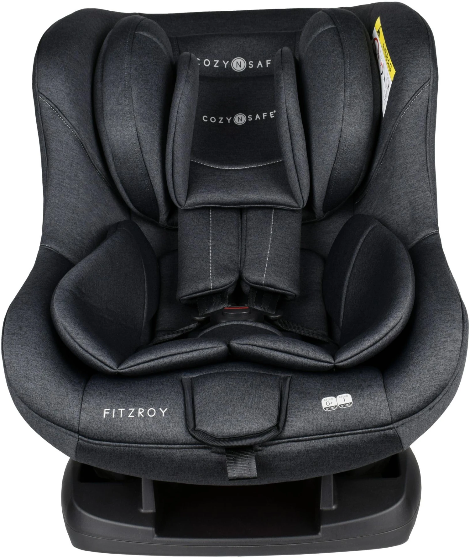 Cozy N Safe Fitzroy Group 0+/1 Car Seat - Graphite 4 Cozy N Safe Fitzroy Group 0+/1 Car Seat - Graphite - Image 2
