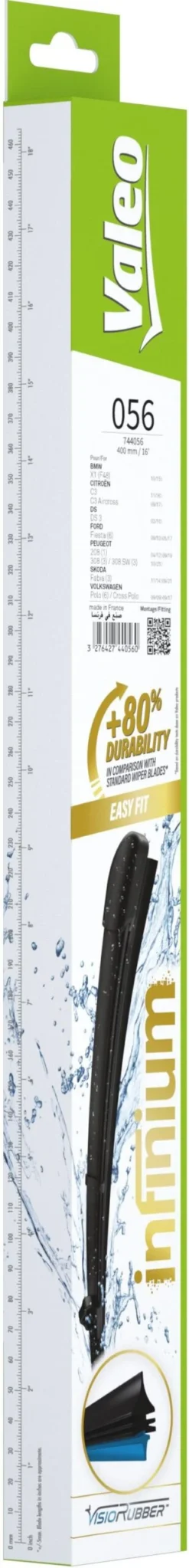 Valeo Infinium Single Wiper Blade 056 9 Valeo Infinium Single Wiper Blade 056 -Auto Parts Store 768110b scaled