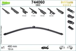 Valeo Infinium Single Wiper Blade 060 -Auto Parts Store 768134d