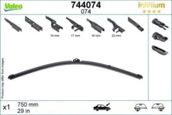 Valeo Infinium Single Wiper Blade 074 -Auto Parts Store 768206d