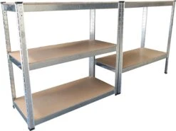 Hilka 175kg 5 Tier Boltless Shelving Unit -Auto Parts Store 768675a