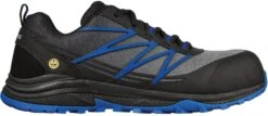 Skechers Puxal Mens Safety Trainers - Black/Blue -Auto Parts Store 769678b