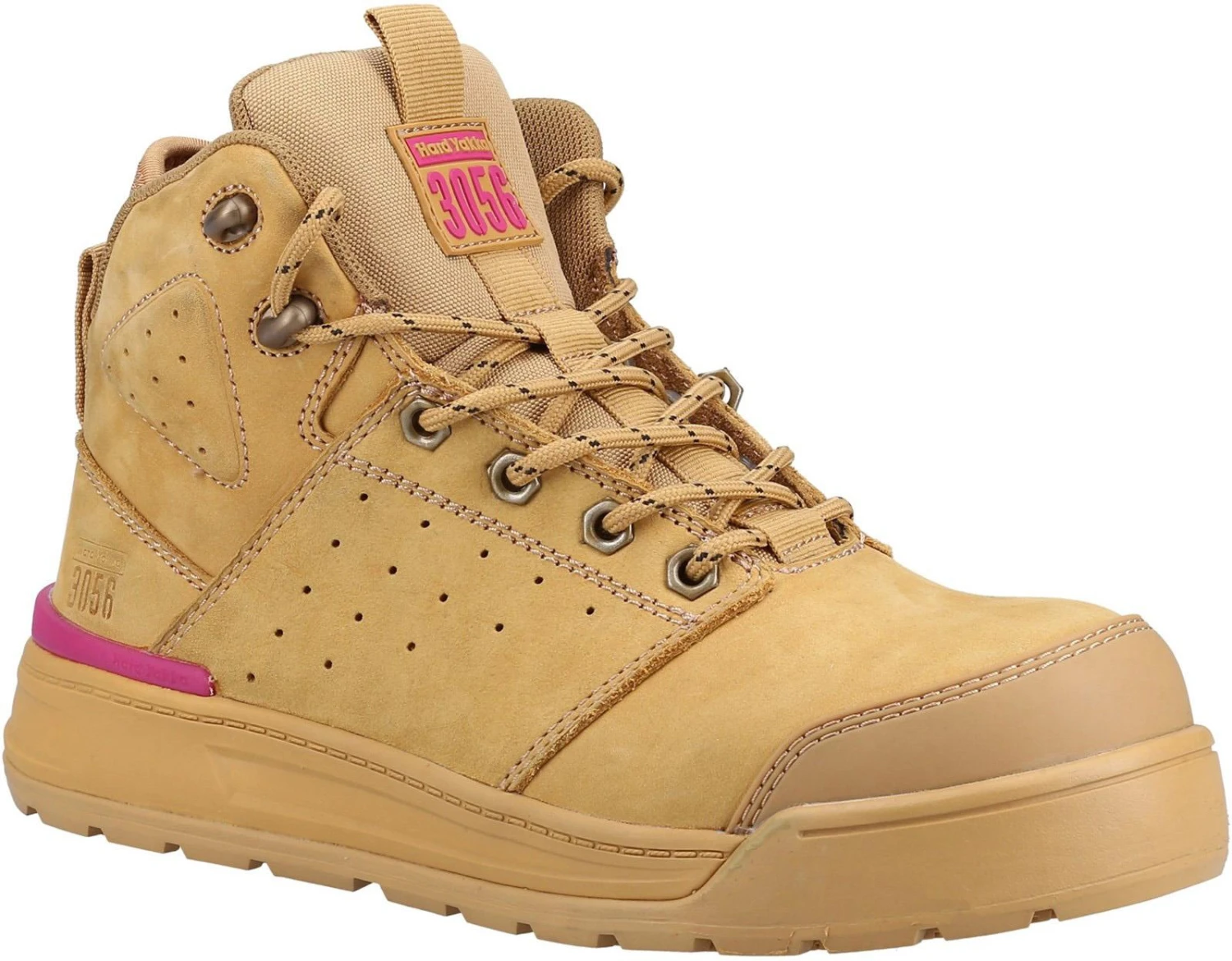 Hard Yakka PR Side Zip Womens Safety Boot - Wheat 3 Hard Yakka PR Side Zip Womens Safety Boot - Wheat