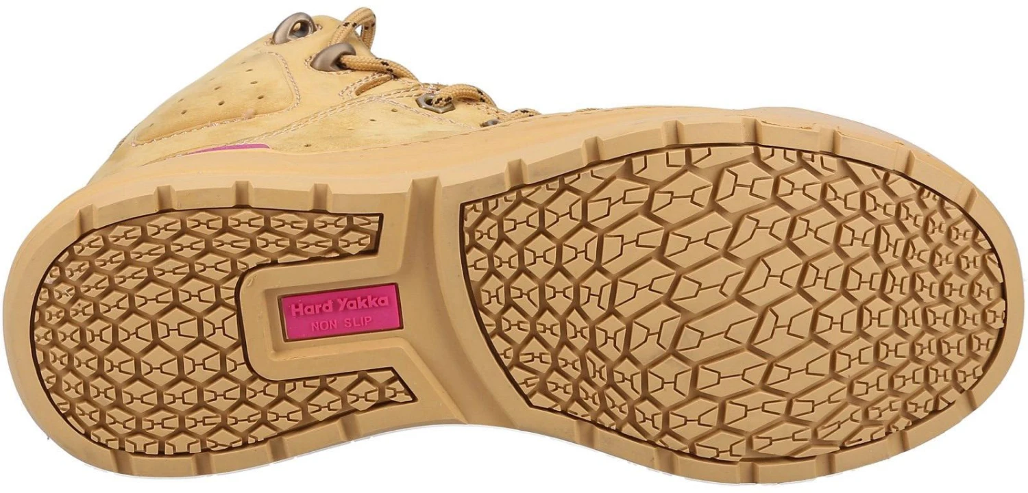 Hard Yakka PR Side Zip Womens Safety Boot - Wheat 5 Hard Yakka PR Side Zip Womens Safety Boot - Wheat - Image 3