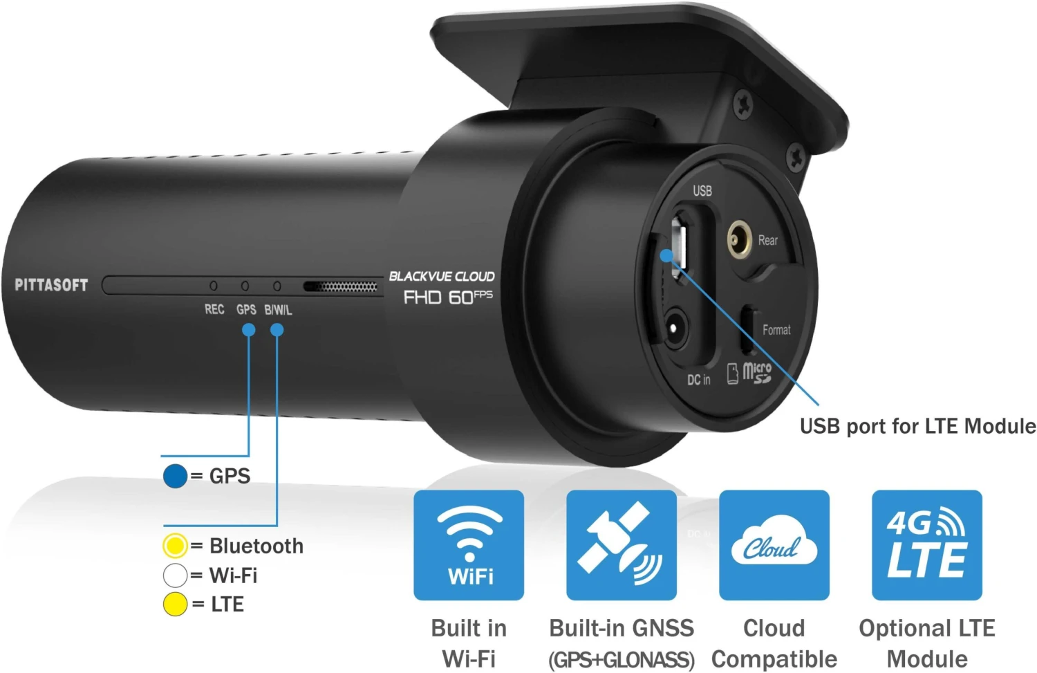 BlackVue DR770X-1CH Dash Cam With 64GB MicroSD Card 4 BlackVue DR770X-1CH Dash Cam With 64GB MicroSD Card - Image 2