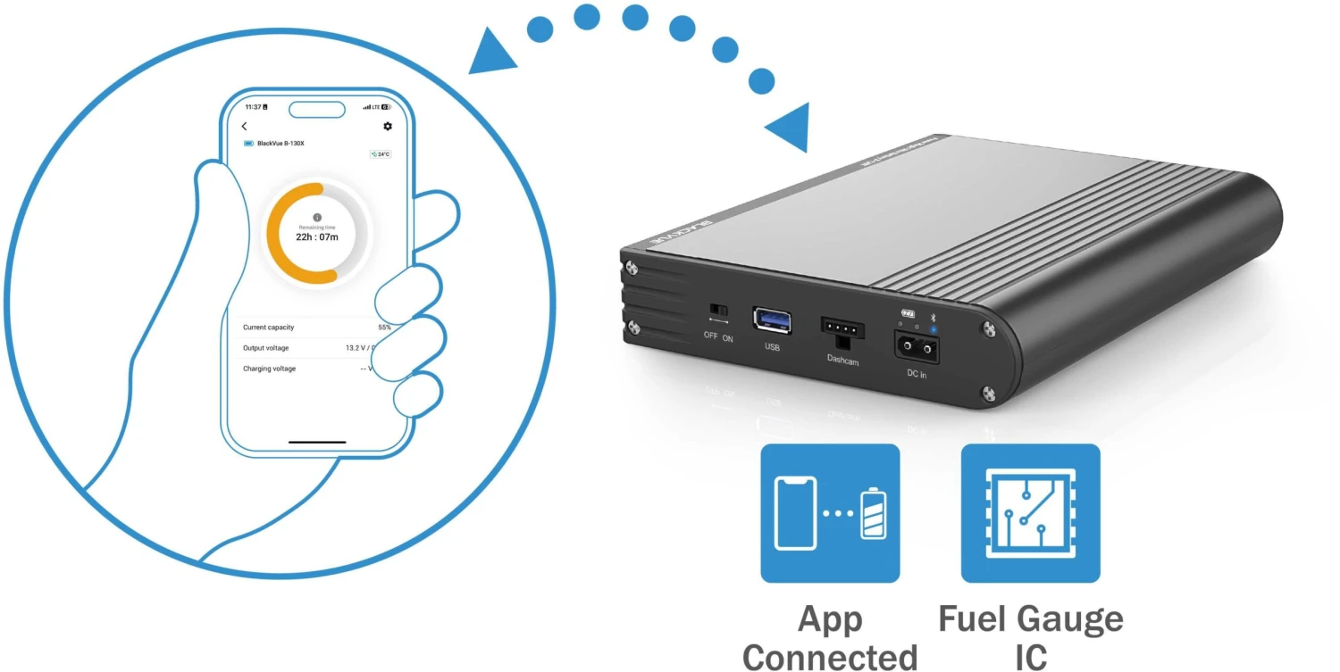 BlackVue B-130X Battery 8 BlackVue B-130X Battery - Image 6
