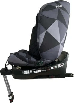 My Babiie Group 0+/1/2/3 Spin Dani Dyer Black Geo ISize Isofix Car Seat -Auto Parts Store 794830b
