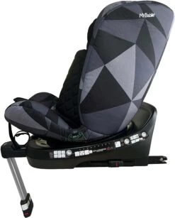 My Babiie Group 0+/1/2/3 Spin Dani Dyer Black Geo ISize Isofix Car Seat -Auto Parts Store 794830d