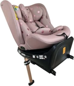 My Babiie Group 0+/1/2/3 Spin Samantha Faiers Pink Polka ISize Isofix Car Seat 15 My Babiie Group 0+/1/2/3 Spin Samantha Faiers Pink Polka ISize Isofix Car Seat -Auto Parts Store 794998d