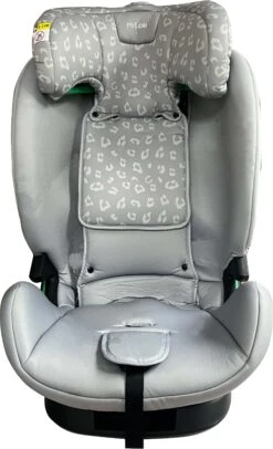 My Babiie Group 1/2/3 Dani Dyer Grey Leopard ISize Isofix Car Seat -Auto Parts Store 795038i