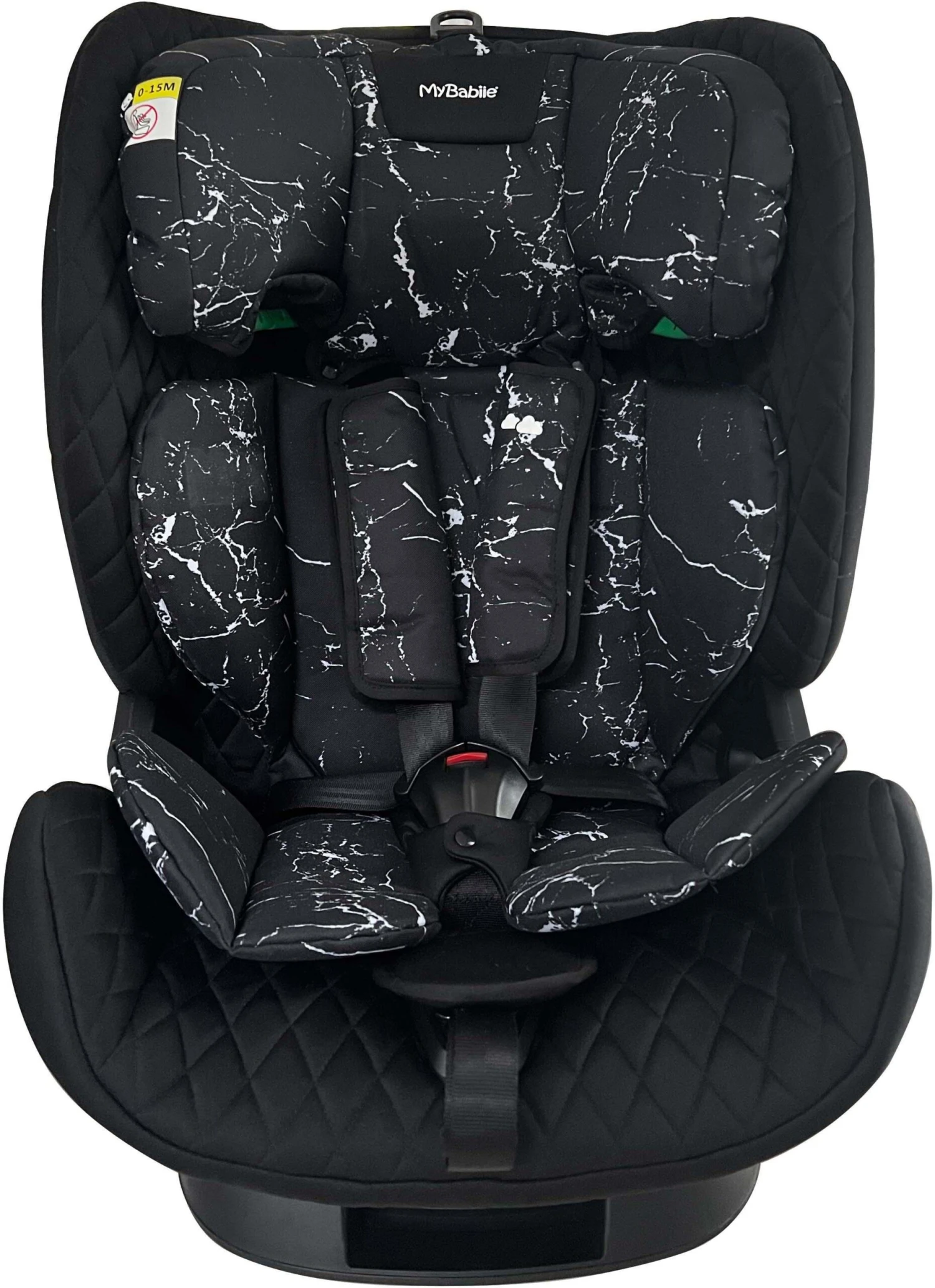 My Babiie Group 1/2/3 Samantha Faiers Marble Black ISize Isofix Car Seat 9 My Babiie Group 1/2/3 Samantha Faiers Marble Black ISize Isofix Car Seat - Image 7