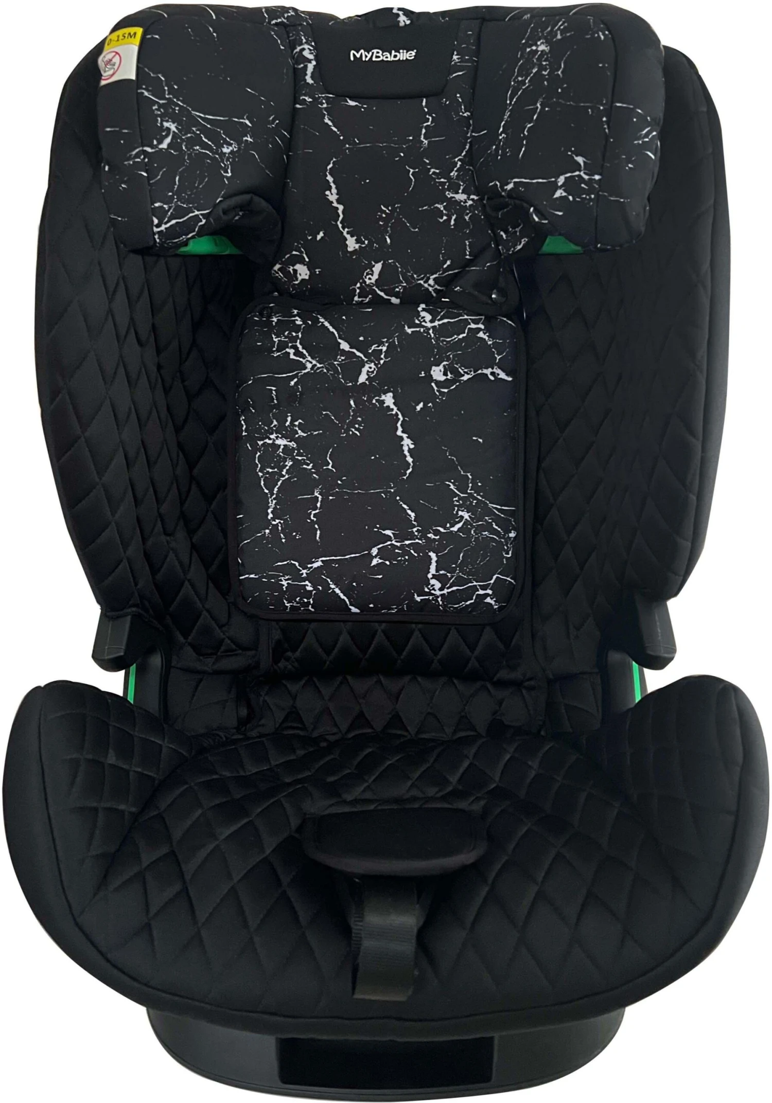 My Babiie Group 1/2/3 Samantha Faiers Marble Black ISize Isofix Car Seat 11 My Babiie Group 1/2/3 Samantha Faiers Marble Black ISize Isofix Car Seat - Image 9