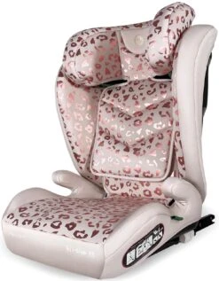 My Babiie 2/3 Katie Piper Blush Leopard ISize Isofix Car Seat