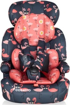 Cosatto Zoomi Group 1/2/3 Car Seat Pretty Flamingo