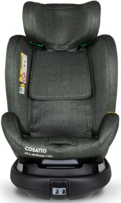 Cosatto All In All Rotate I-size Group 0+/1/2/3 Car Seat- Bureau -Auto Parts Store 797222h