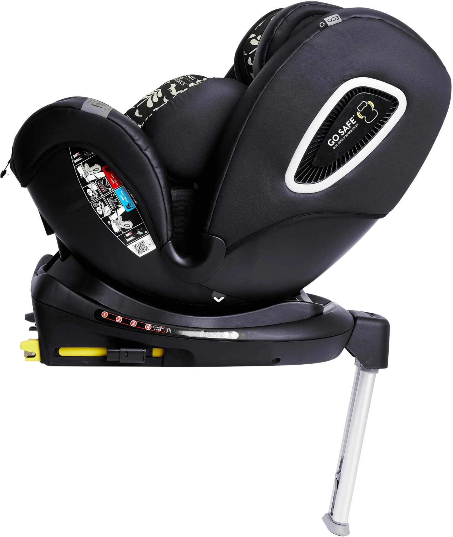 Cosatto Come And Go I-size Rotate Group 0+/1 Car Seat - Silhouette 4 Cosatto Come And Go I-size Rotate Group 0+/1 Car Seat - Silhouette - Image 2