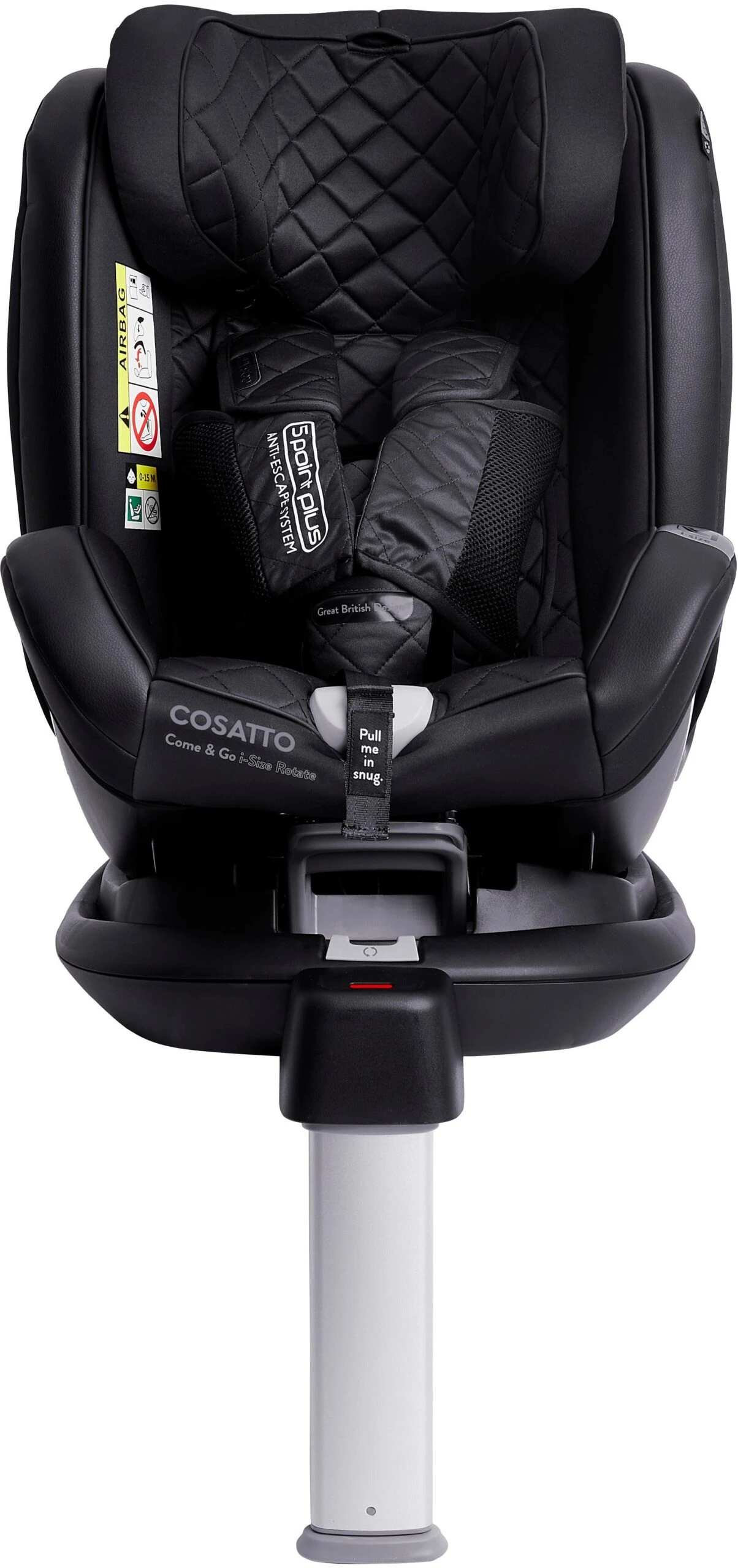 Cosatto Come And Go I-size Rotate Group 0+/1 Car Seat - Silhouette 11 Cosatto Come And Go I-size Rotate Group 0+/1 Car Seat - Silhouette - Image 9