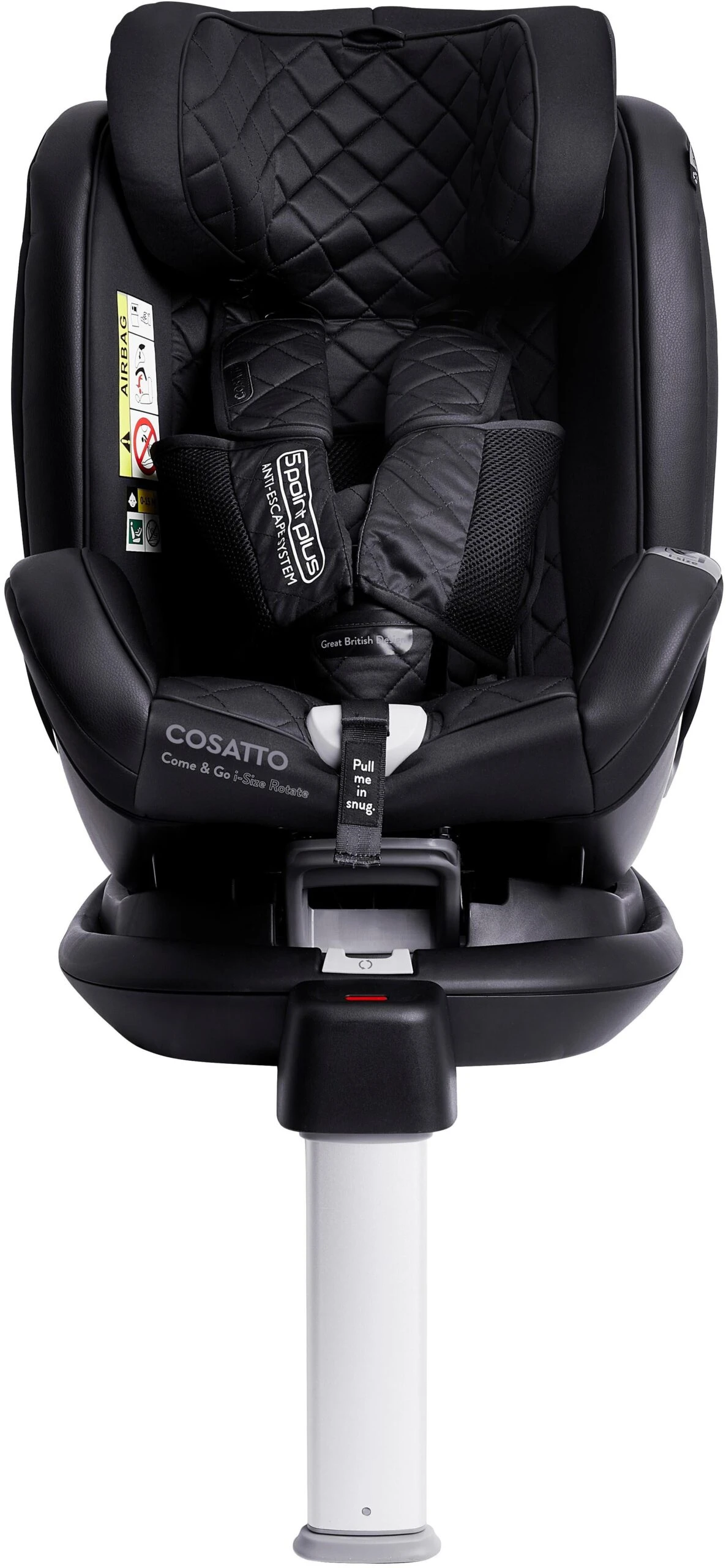 Cosatto Come And Go I-size Rotate Group 0+/1 Car Seat - Silhouette 12 Cosatto Come And Go I-size Rotate Group 0+/1 Car Seat - Silhouette - Image 10