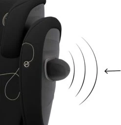 Cybex Solution G Group 2/3 Car Seat - Moon Black -Auto Parts Store 797390b