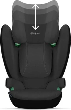 Cybex Solution B I-fix Group 2/3 Car Seat - Volcano Black (Halfords Exclusive) -Auto Parts Store 797414b