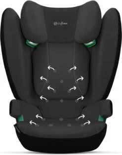 Cybex Solution B I-fix Group 2/3 Car Seat - Volcano Black (Halfords Exclusive) -Auto Parts Store 797414c