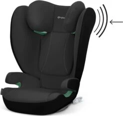 Cybex Solution B I-fix Group 2/3 Car Seat - Volcano Black (Halfords Exclusive) -Auto Parts Store 797414d