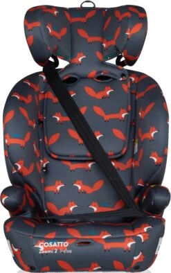 Cosatto Zoomi 2 I-size Group 1/2/3 Car Seat - Charcoal Mister Fox -Auto Parts Store 806318d