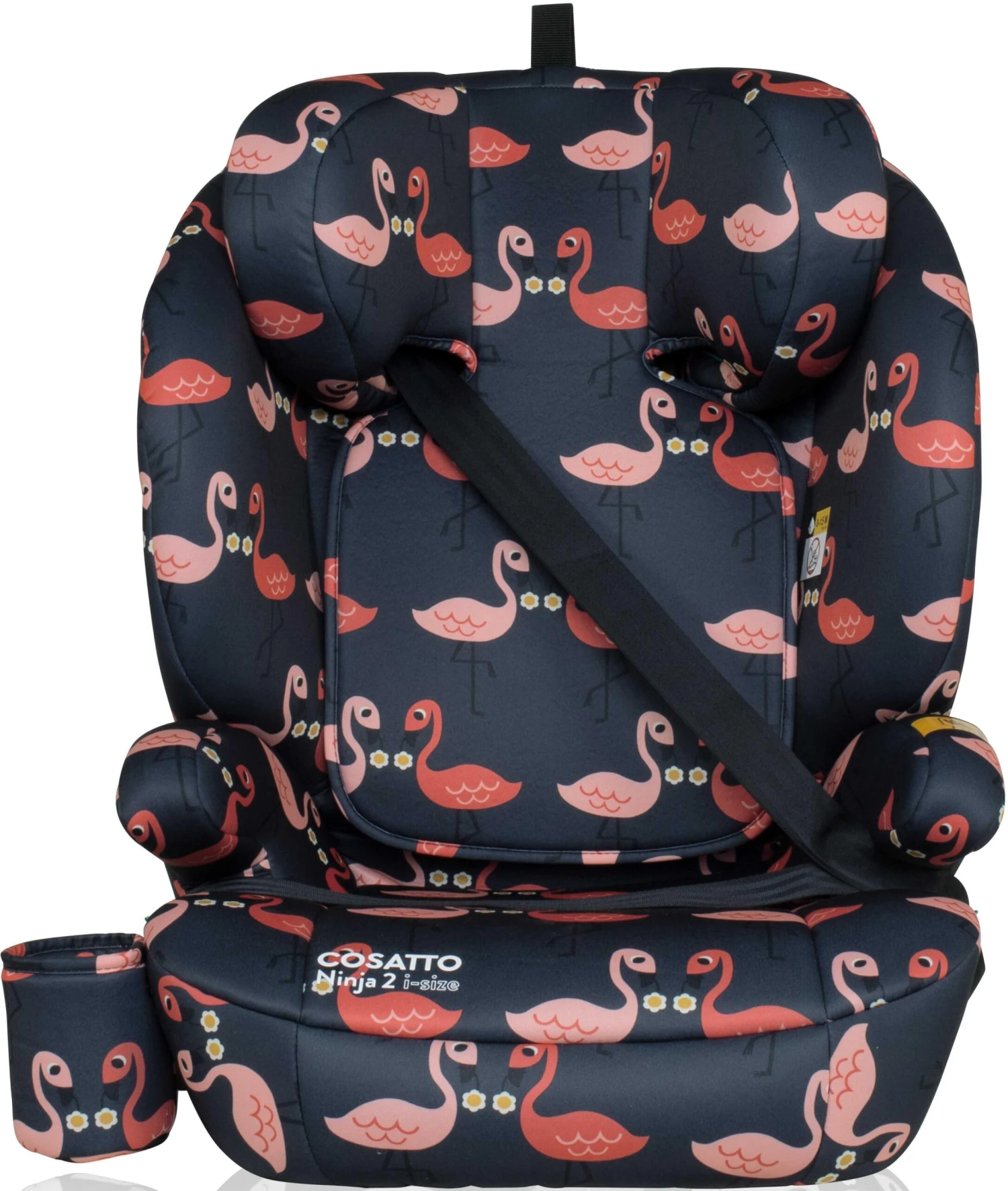 Cosatto Ninja 2 I-size Group 2/3 Car Seat Pretty Flamingo 3 Cosatto Ninja 2 I-size Group 2/3 Car Seat Pretty Flamingo