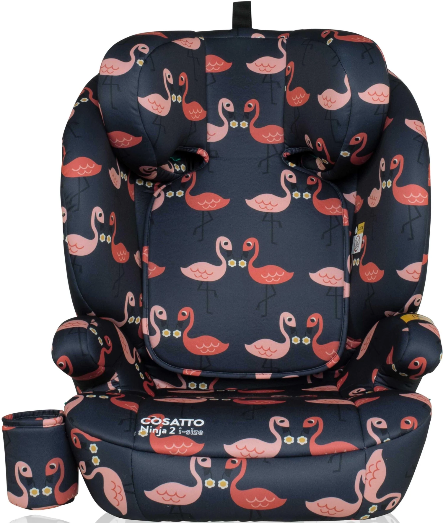Cosatto Ninja 2 I-size Group 2/3 Car Seat Pretty Flamingo 4 Cosatto Ninja 2 I-size Group 2/3 Car Seat Pretty Flamingo - Image 2