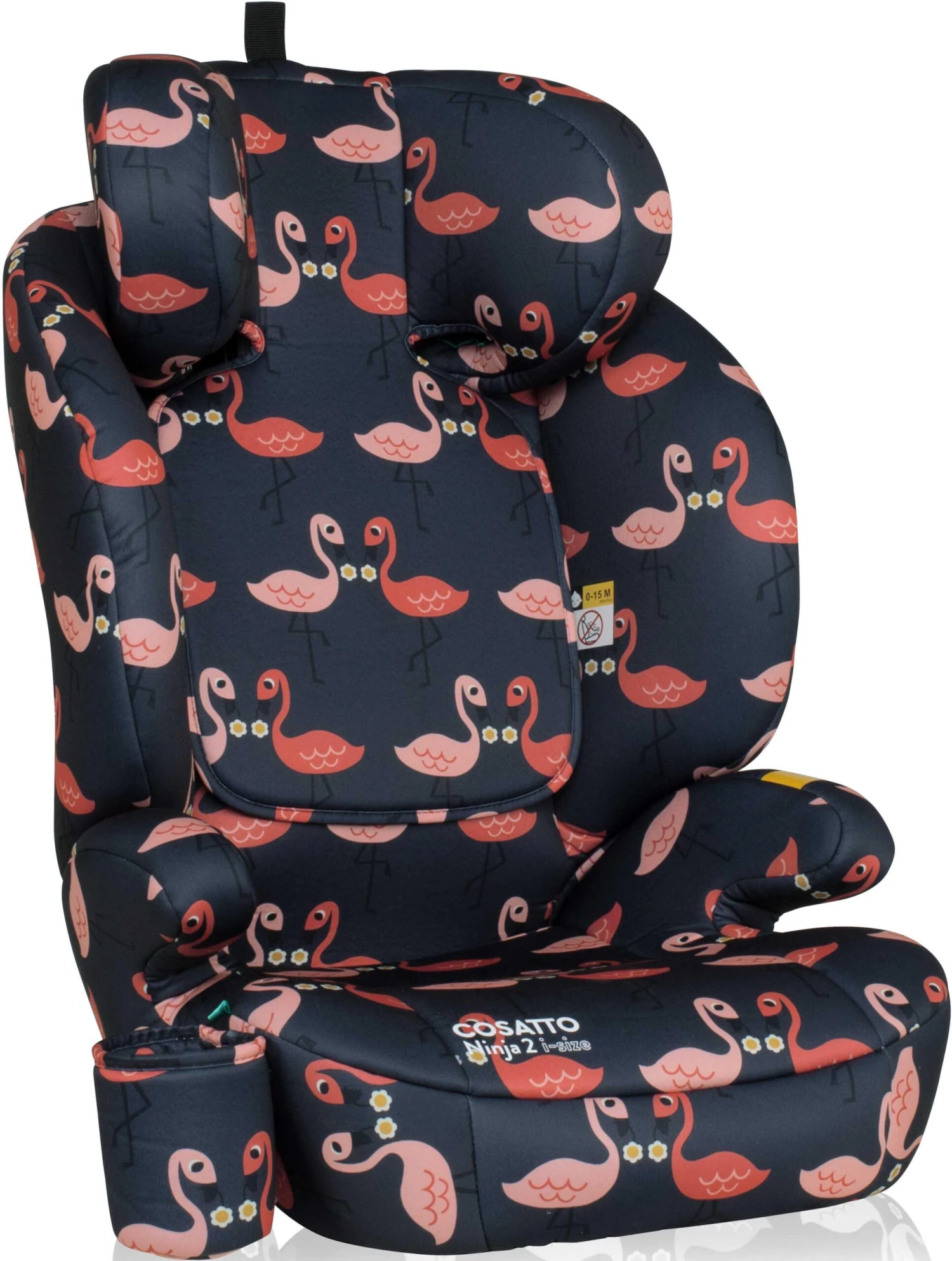 Cosatto Ninja 2 I-size Group 2/3 Car Seat Pretty Flamingo 6 Cosatto Ninja 2 I-size Group 2/3 Car Seat Pretty Flamingo - Image 4