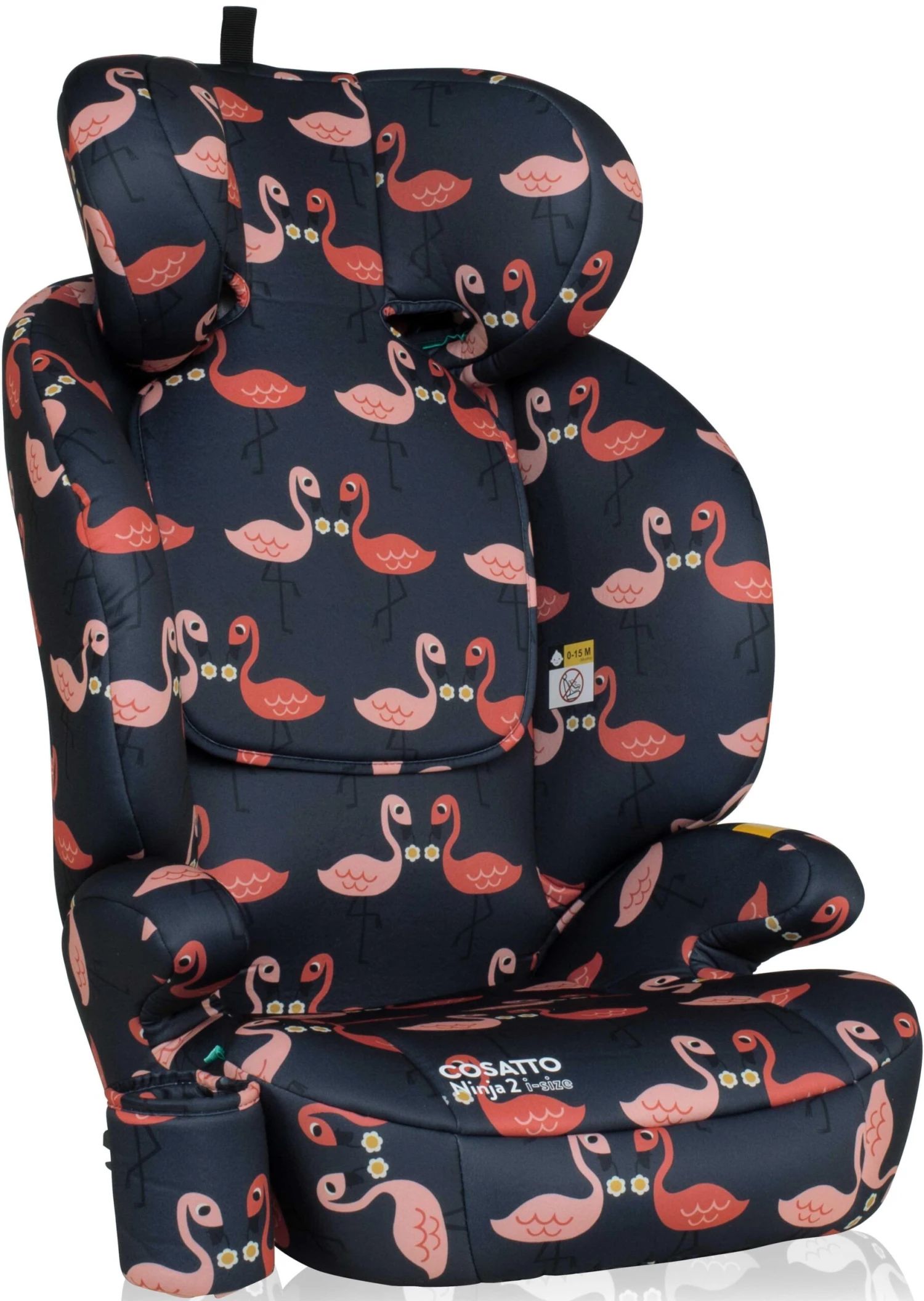 Cosatto Ninja 2 I-size Group 2/3 Car Seat Pretty Flamingo 7 Cosatto Ninja 2 I-size Group 2/3 Car Seat Pretty Flamingo - Image 5