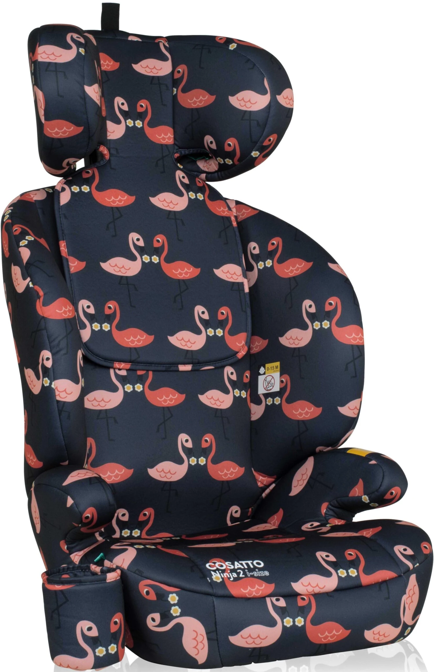 Cosatto Ninja 2 I-size Group 2/3 Car Seat Pretty Flamingo 8 Cosatto Ninja 2 I-size Group 2/3 Car Seat Pretty Flamingo - Image 6