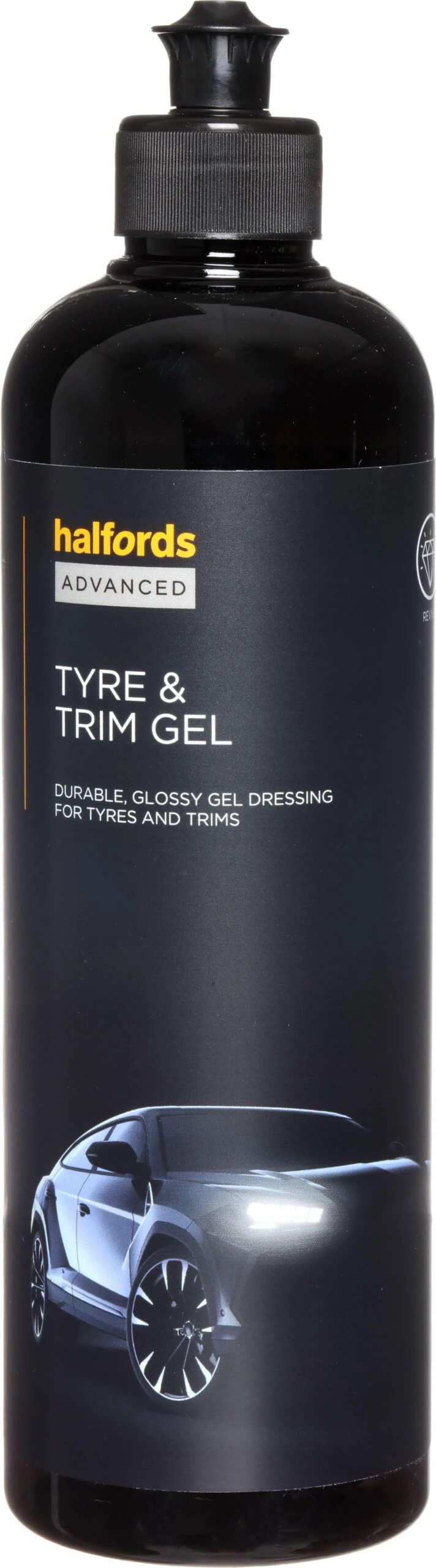 Halfords Advanced Tyre & Trim Gel 500ml 3 Halfords Advanced Tyre & Trim Gel 500ml