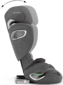 Cybex Solution T I-Fix Group 2/3 Car Seat - Grey PLUS -Auto Parts Store 812702b