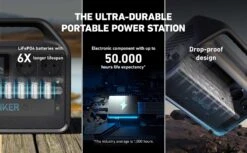 Anker 535 Portable Power Station (PowerHouse 512Wh) -Auto Parts Store 817398b