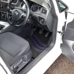 Streetwize Wave Carpet Car Mats - Blue -Auto Parts Store 822206b