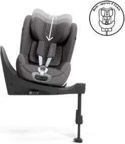 Cybex Sirona T I-Size 360° Rotating Car Seat - PLUS Mirage Grey -Auto Parts Store 823006c