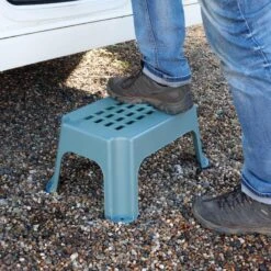 Leisurewize Poly Single Caravan Step -Auto Parts Store 826654b