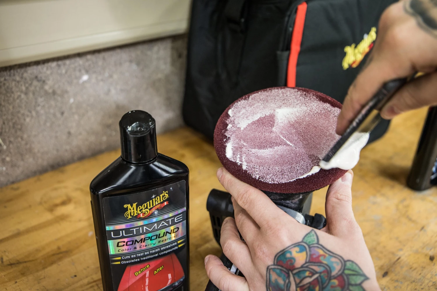 Meguiars Soft Buff Foam Cutting Disc 5" 6 Meguiars Soft Buff Foam Cutting Disc 5" - Image 4