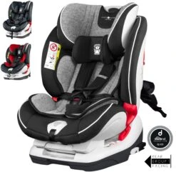 CozyNSafe Arthur Group ISOFIX 0+1/2/3 Child Car Seat - Graphite